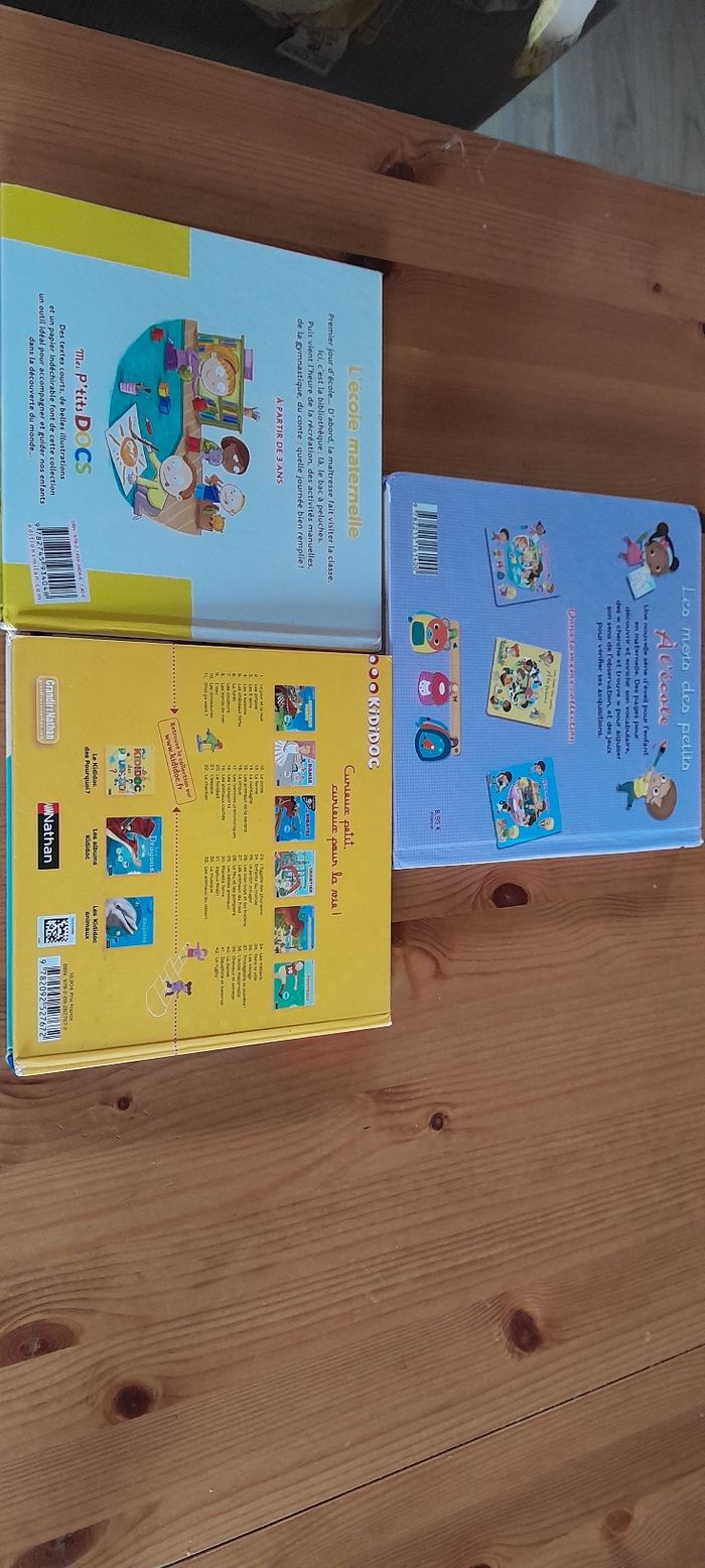 Lot de 3 livres sur l'école - photo numéro 2
