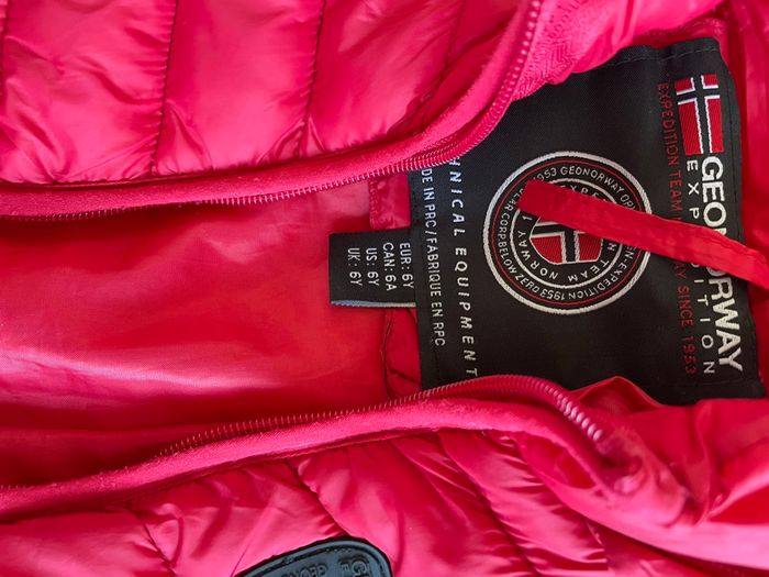 Blouson enfant léger et chaud  geo norway - photo numéro 2