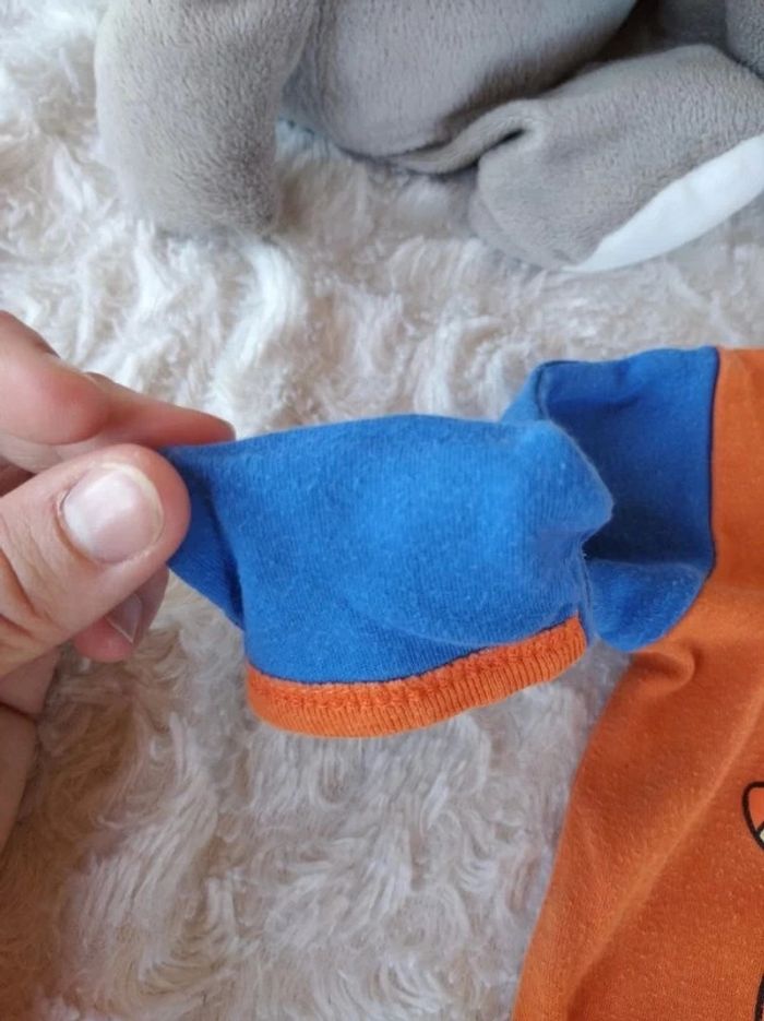 Pyjama grenouillère été léger Garçon 3/6 mois Tigrou Disney Baby 100% coton - photo numéro 4