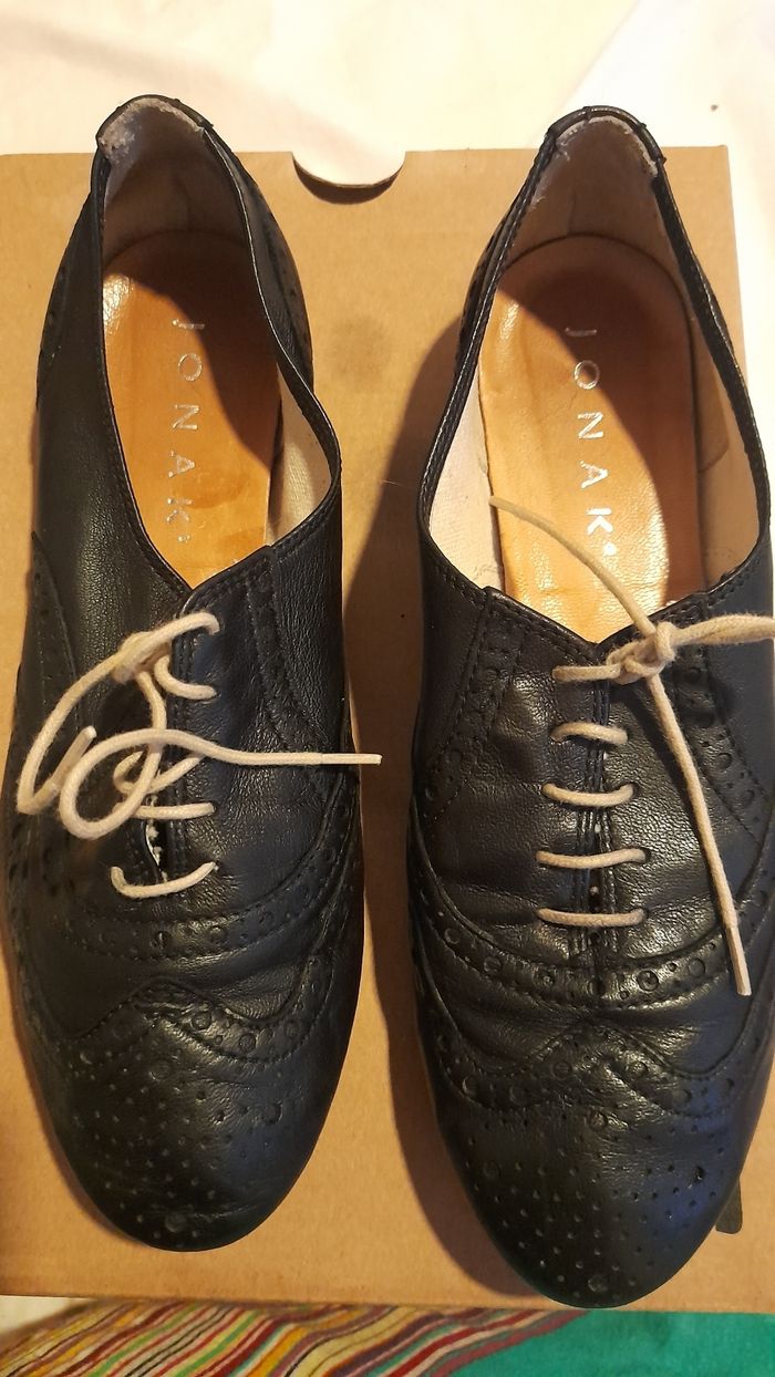 Derbies en cuir véritable Jonak - photo numéro 2