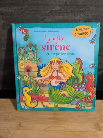 Livre la petite sirène et Les perles roses