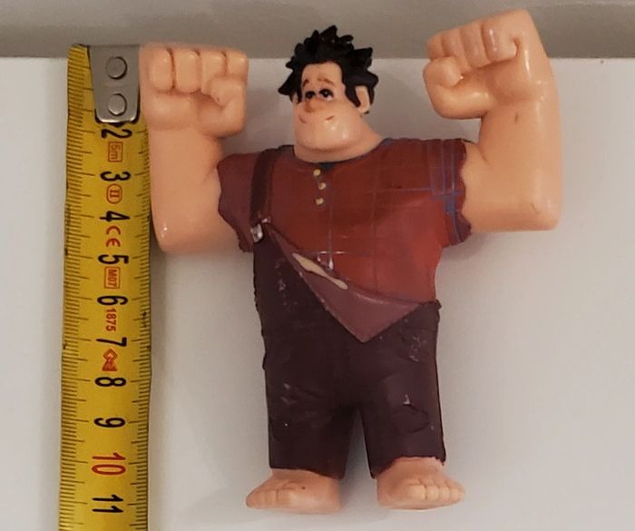 Disney Les Mondes de Ralph Figurine de Ralph officielle Bon état 11cm env - photo numéro 6