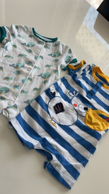 Lot pyjama manches courtes