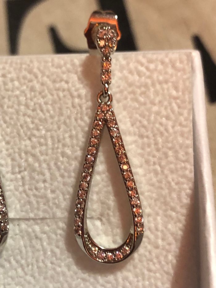 Boucles d’ oreilles argent massif 925 - photo numéro 2