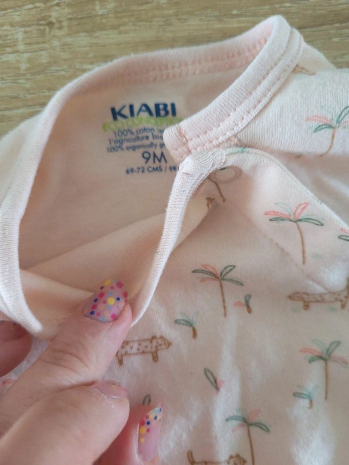 Pyjama rose 9 mois - photo numéro 3