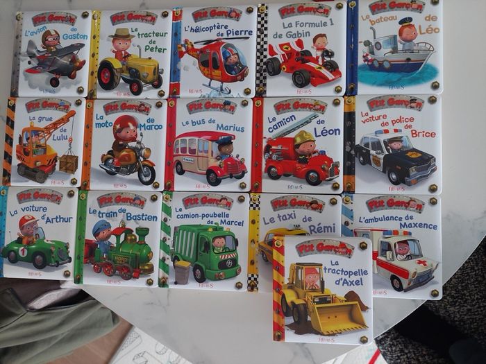 Lot livres petit garçon