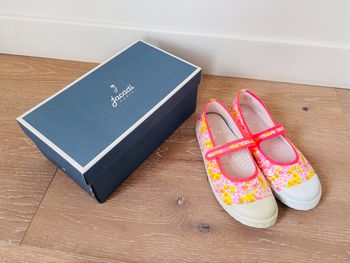 Chaussures babies fille Jacadi Charles IX en toile Wiltshire pointure 33 neuf enfant fille 