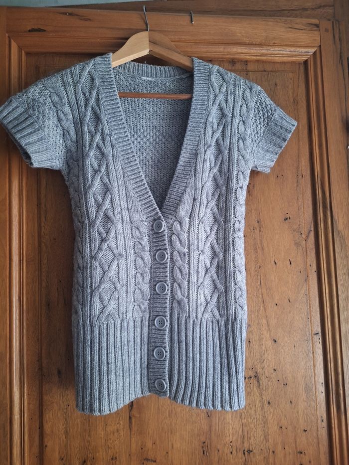 Petit pull torsadé vintage - photo numéro 2