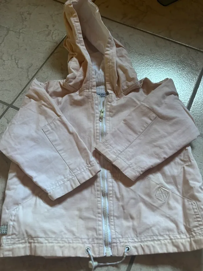 Coupe vent enfant rose