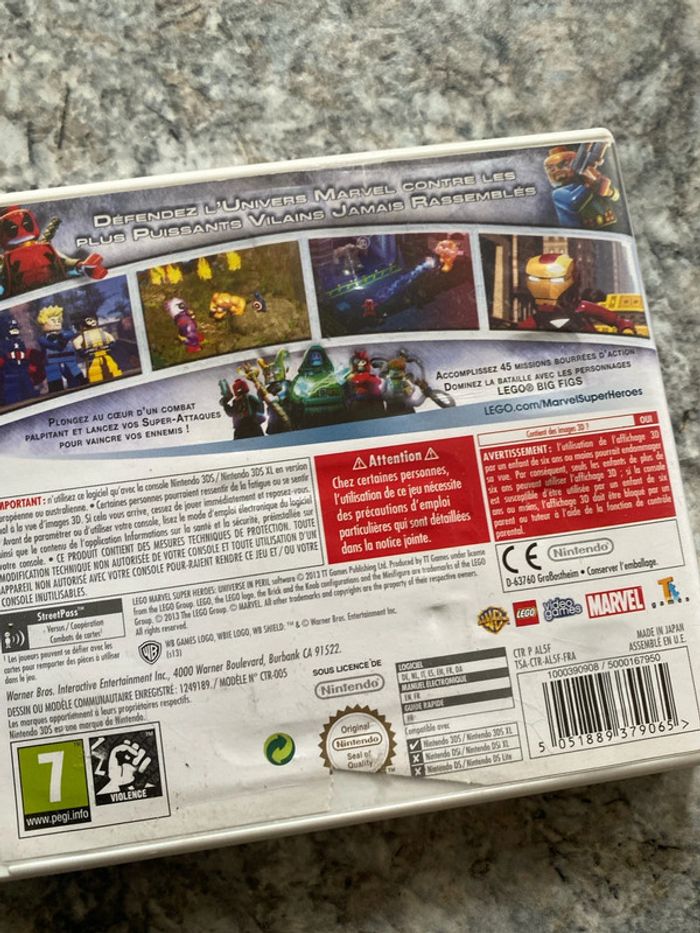 lego Marvel super heroes 3ds - photo numéro 5