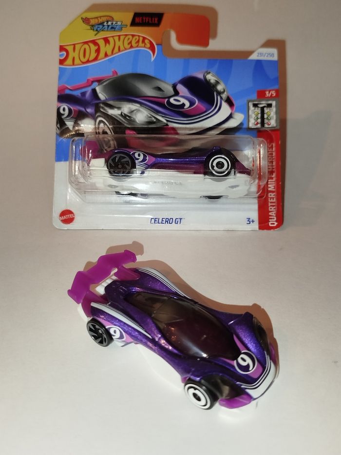 Hot Wheels Celero GT Série Netflix Let's Race 2024o