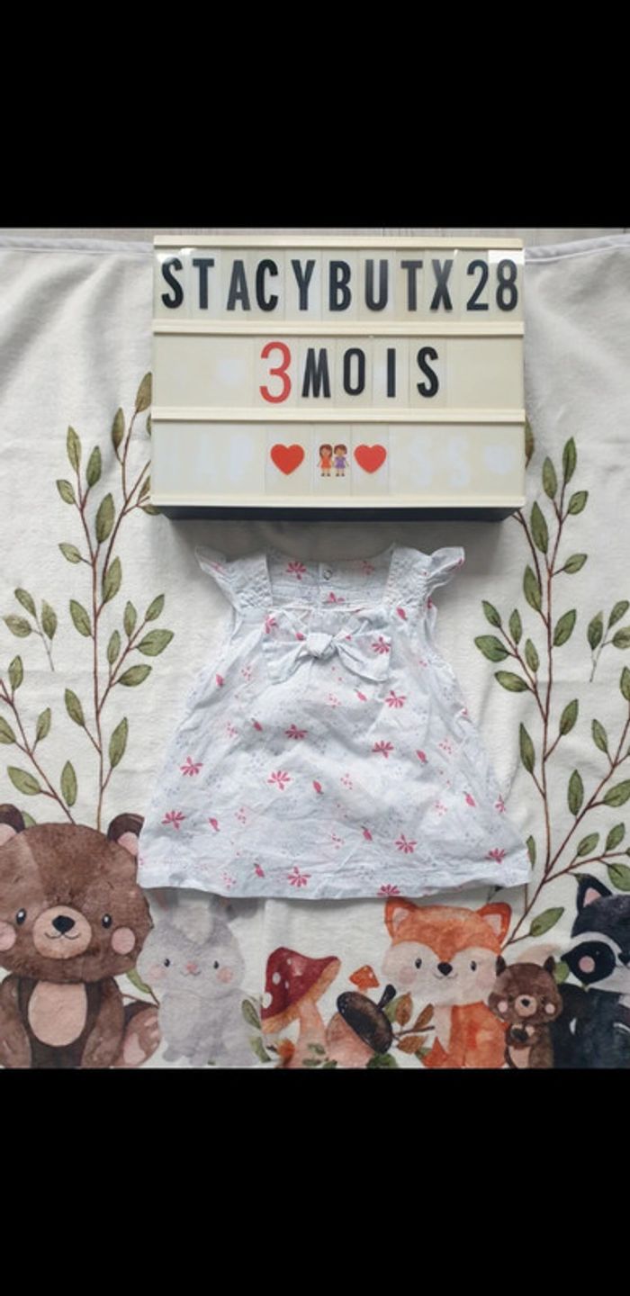 Jolie robe d'été 3 mois