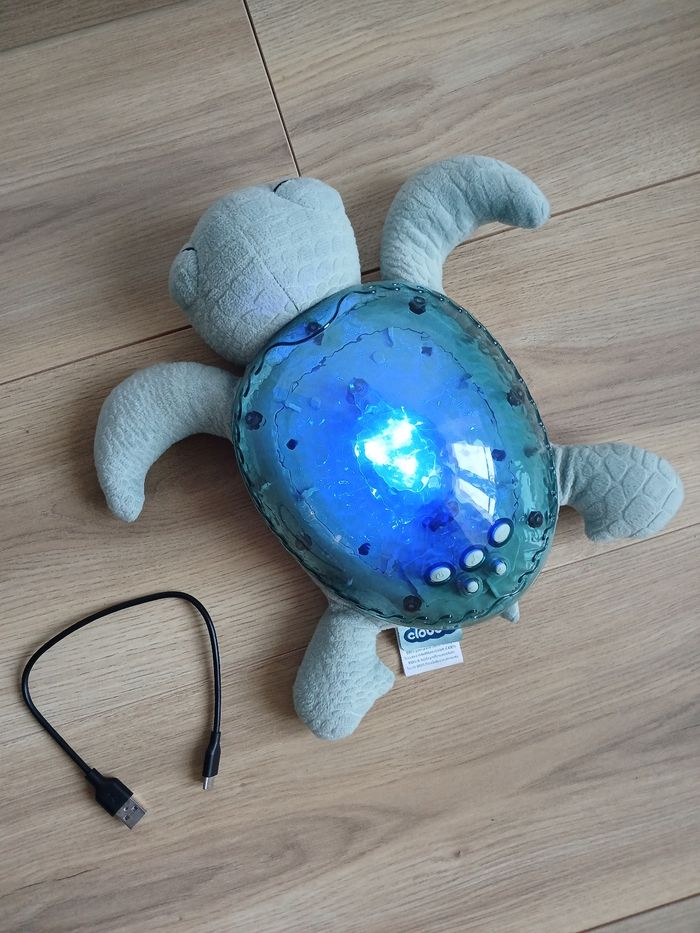 Veilleuse Tortue 🐢 "Tranquil Turtle" vert Rechargeable USB - photo numéro 1
