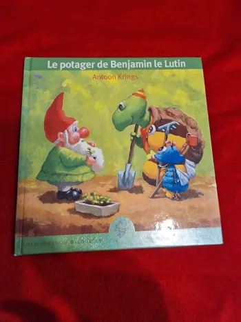 Livre 3 drôles de petits docs le potager de Benjamin le lutin