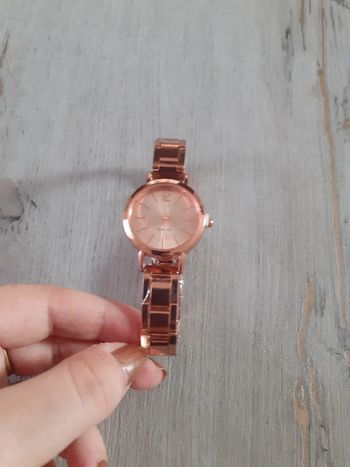 Montre femme rose gold
