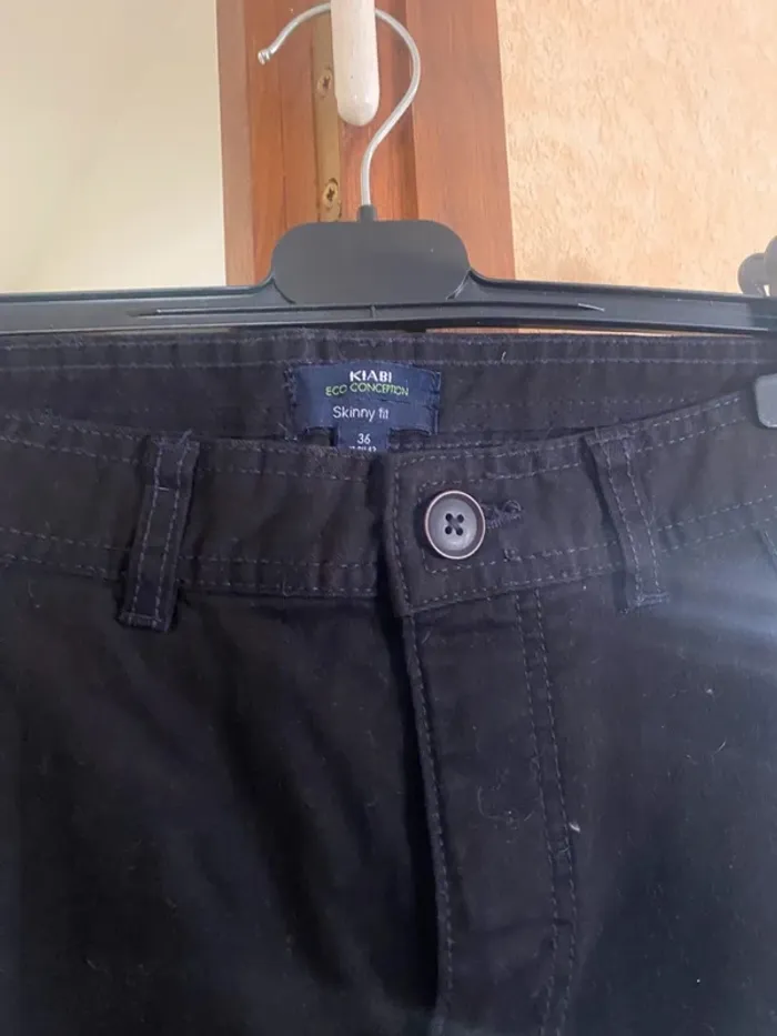 Pantalon cargo homme Kiabi – Style & confort en taille 36 🖤 - photo numéro 5