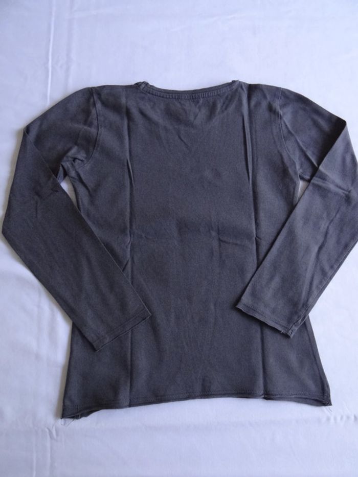 t-shirt gris 6-7 ans - photo numéro 3