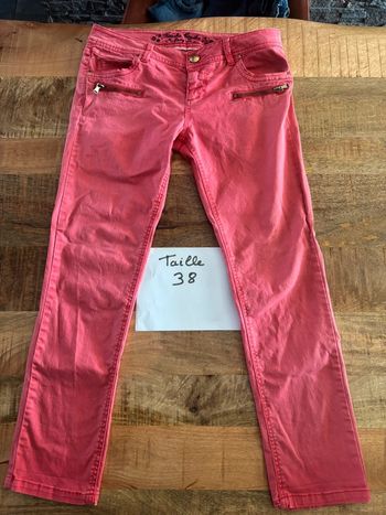 Pantacourt taille 38