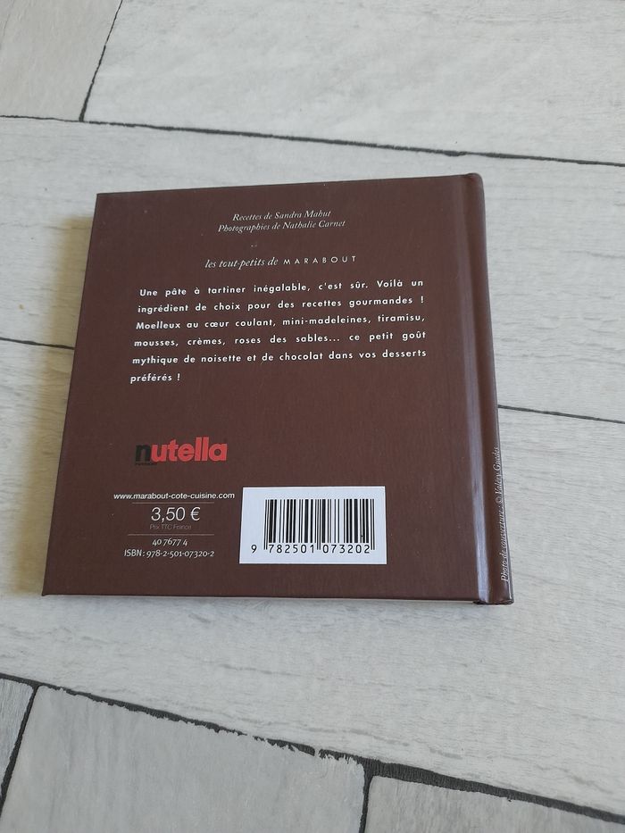 Petit livre Nutella - photo numéro 2