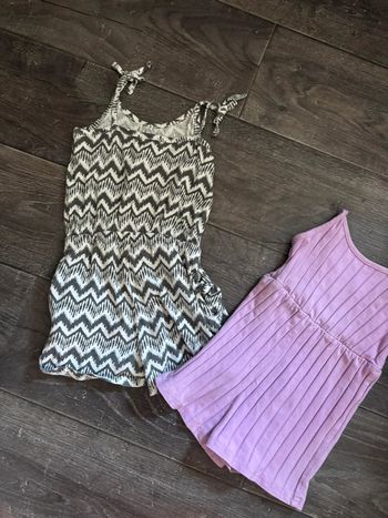 Lot combinaison fille été 2-3 ans