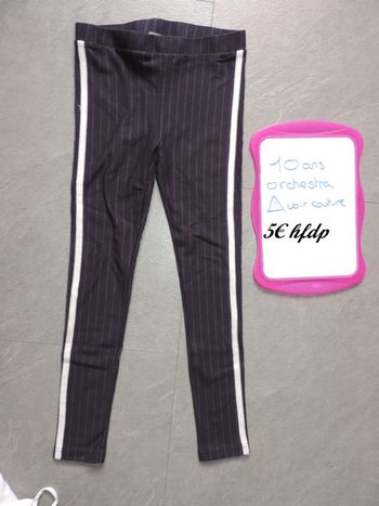 bas orchestra taille 10 ans attention voir photo couture