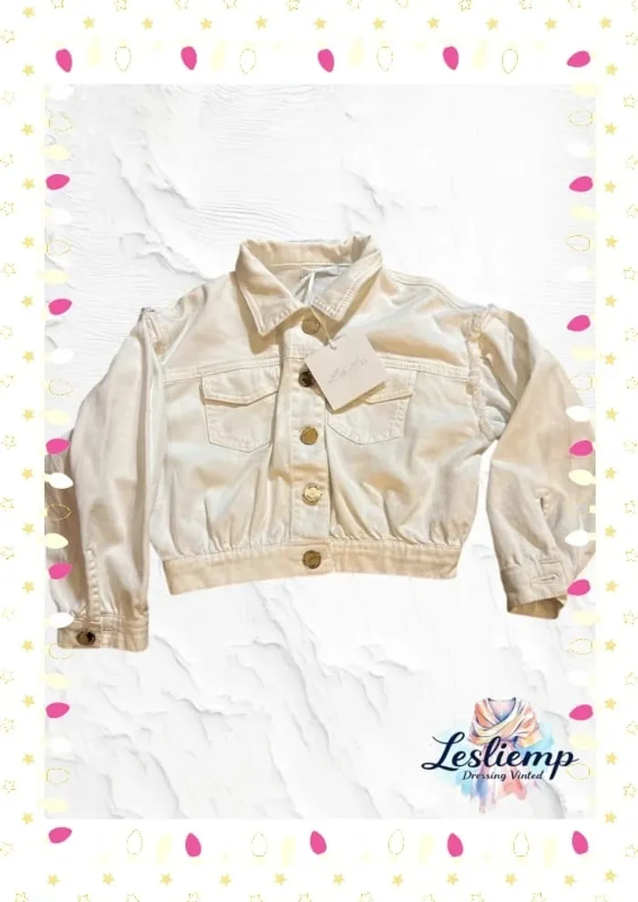 Veste en jean 7 ans