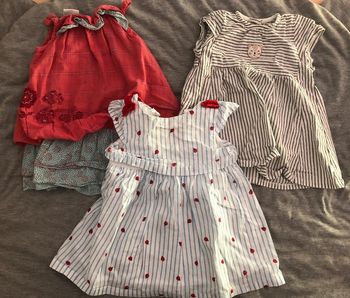 Lot 3 robes été 6 mois