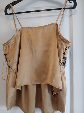 Top en satin