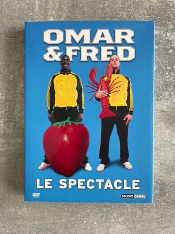 DVD spectacle humour, comique Omar et fred le spectacle en français.