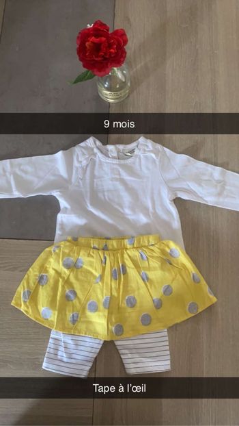 Ensemble bebe fille