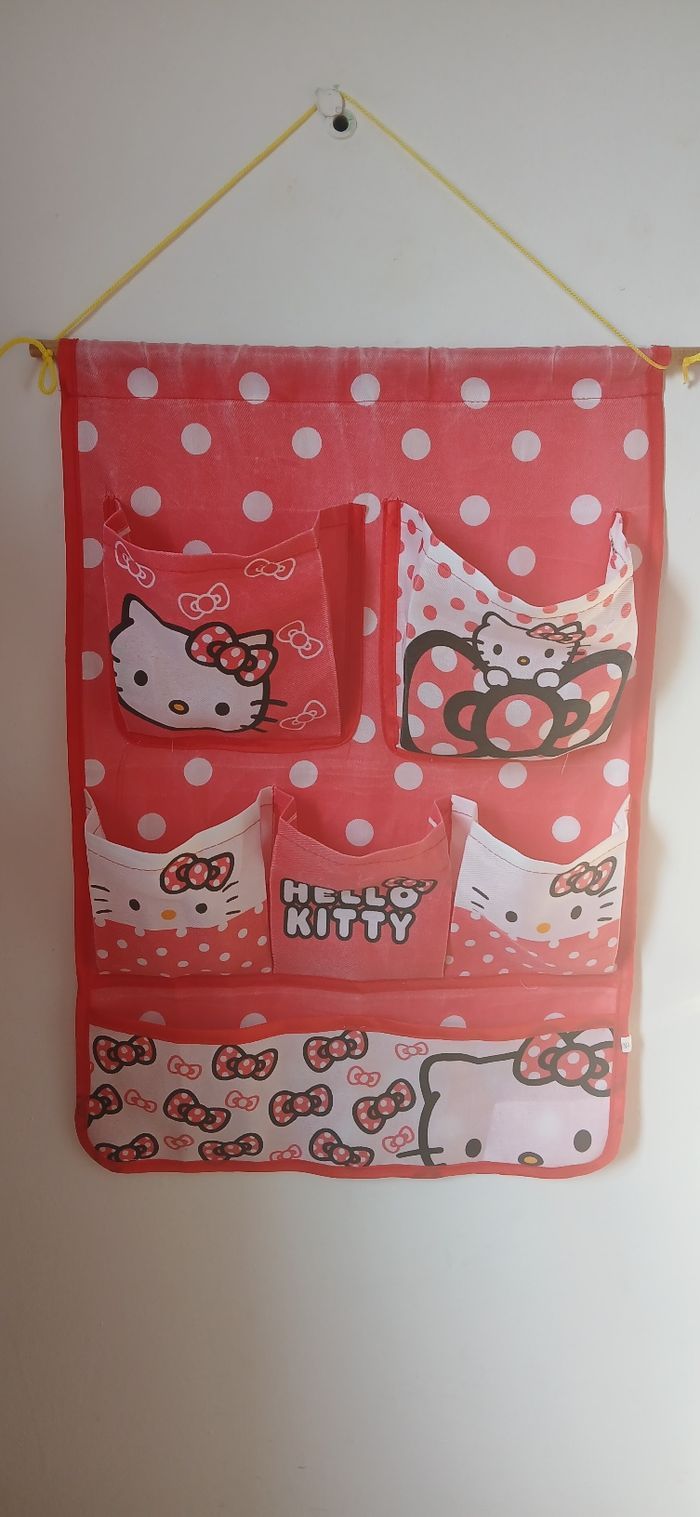 Toile rangement hello kitty - photo numéro 8