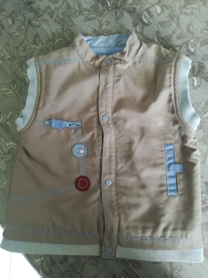 Gilet sans manche Influx 6 mois garçon