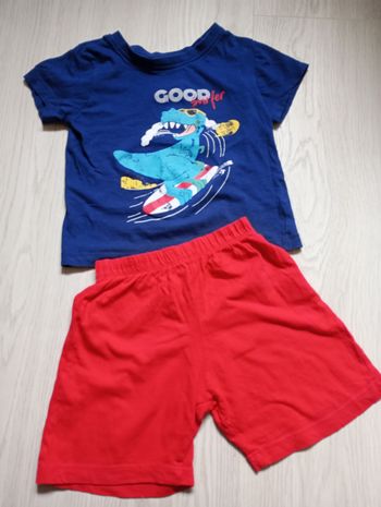Pyjama short été garçon  3 ans