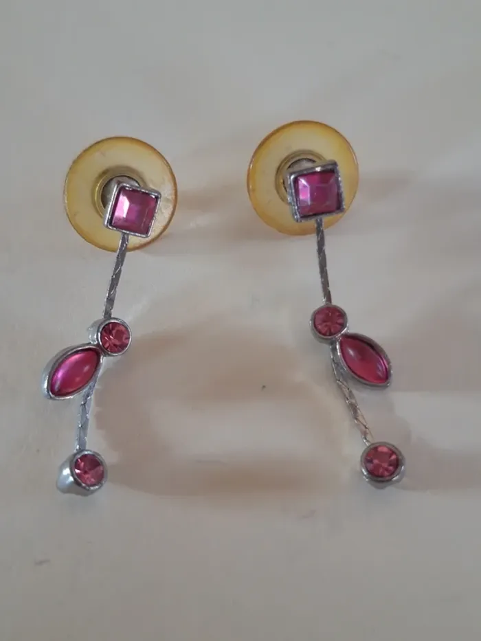 Boucles d'oreilles pendantes vintage