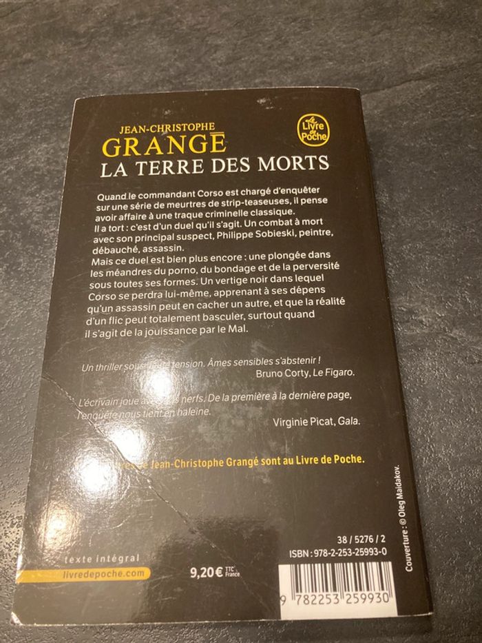 Jean Christophe Grangé.La Terre des Morts - photo numéro 2