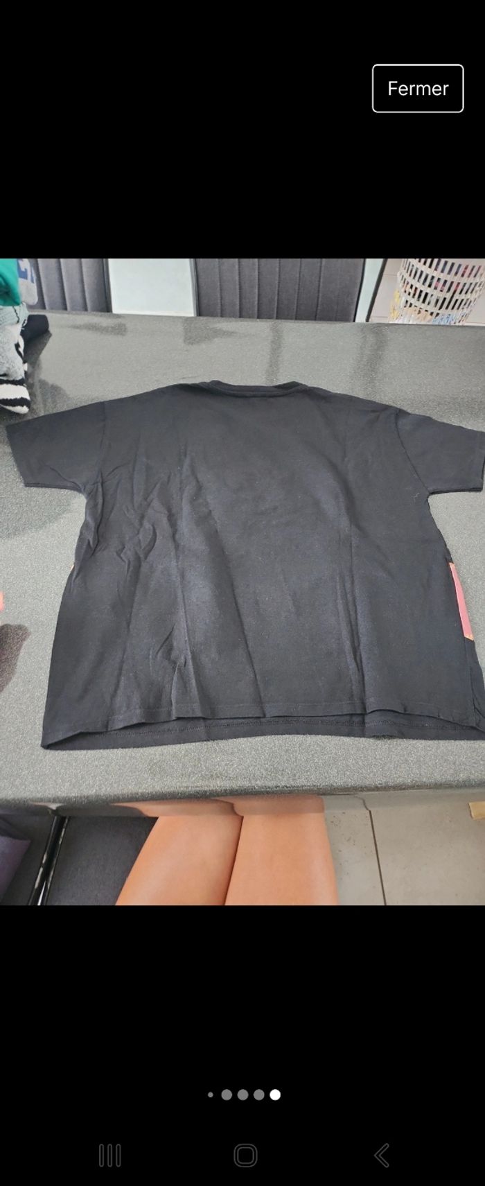 T shirt noir Cruelle d'enfer Zara - photo numéro 6
