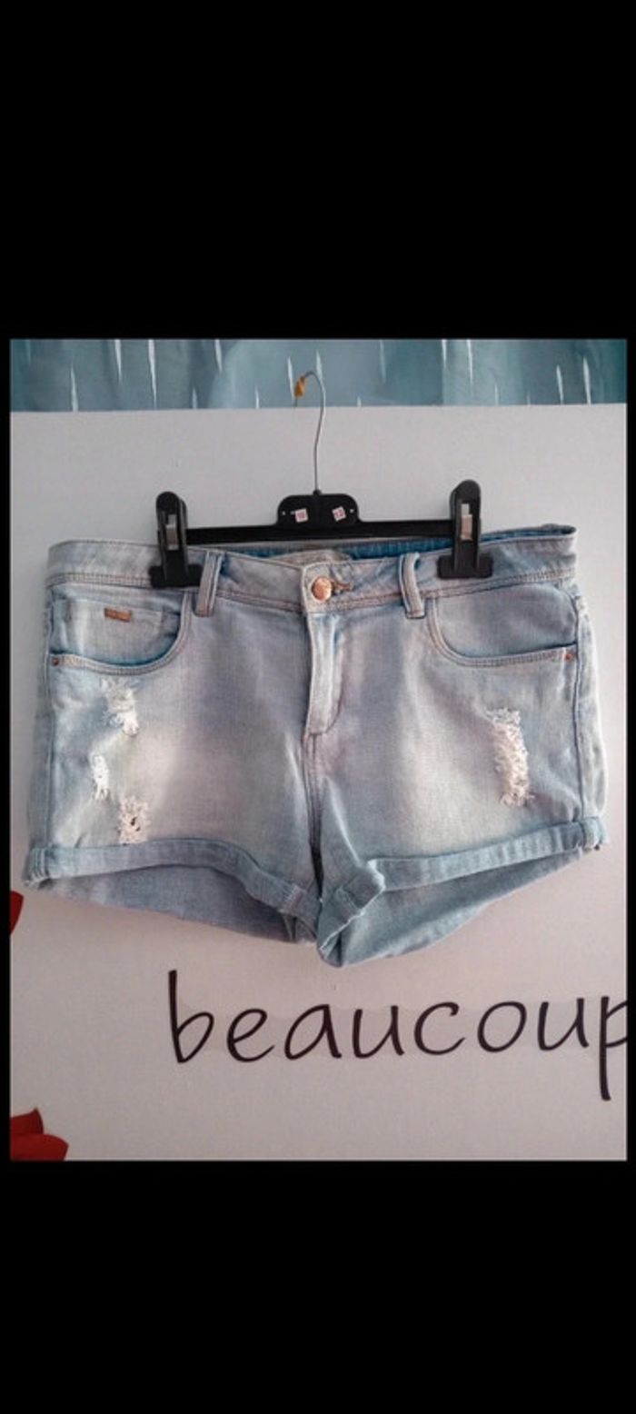 Short en jean demin co taille 36