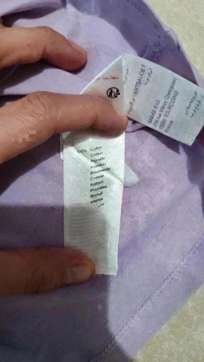 Tee-shirt manches longues Vertbaudet | Paillettes | Fille 10 ans | Très bon état - photo numéro 4