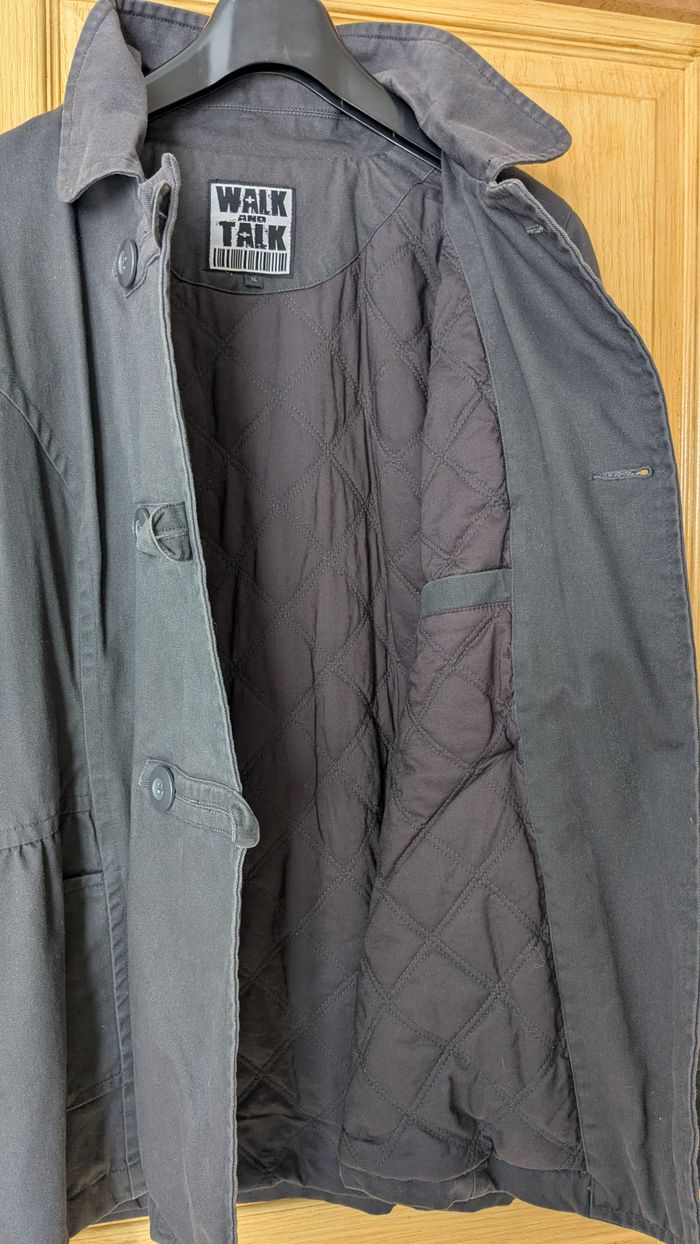 Veste femme, grise anthracite, chaude. - photo numéro 3