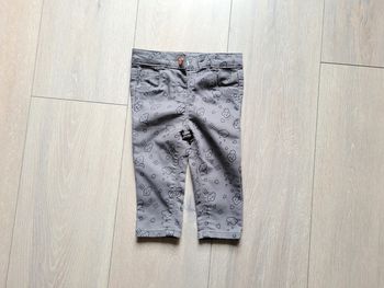 Jeans slim Slim gris et noir. Fille 9 mois. Marque Orchestra