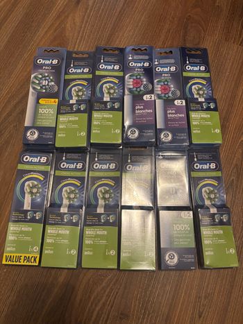 Lot de brossettes Oral-B