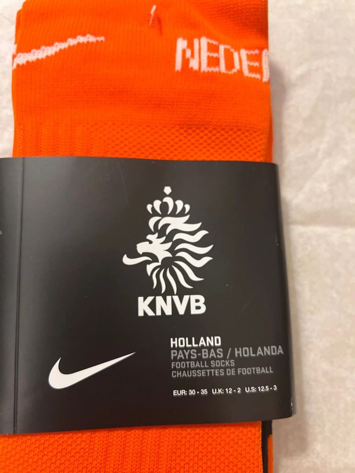 Maillot de foot Nike, équipe Pays-Bas avec chaussettes taille 7/8 ans authentique neuf - photo numéro 11