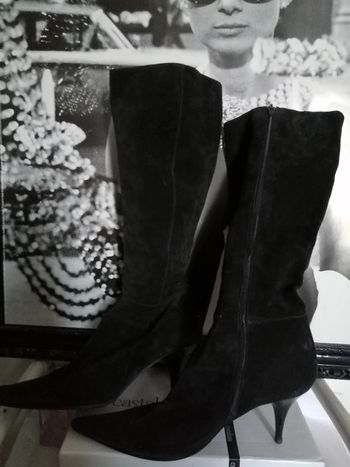 Bottes en daim 39