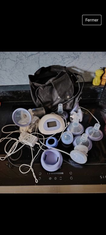 Tire-lait lansinoh 2 en 1