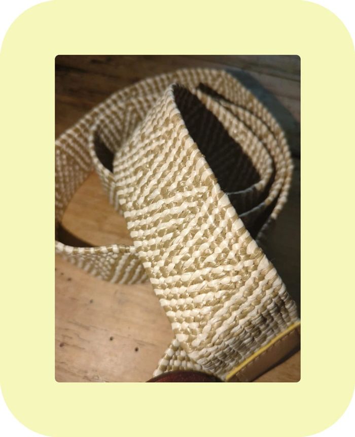Ceinture raphia - photo numéro 3