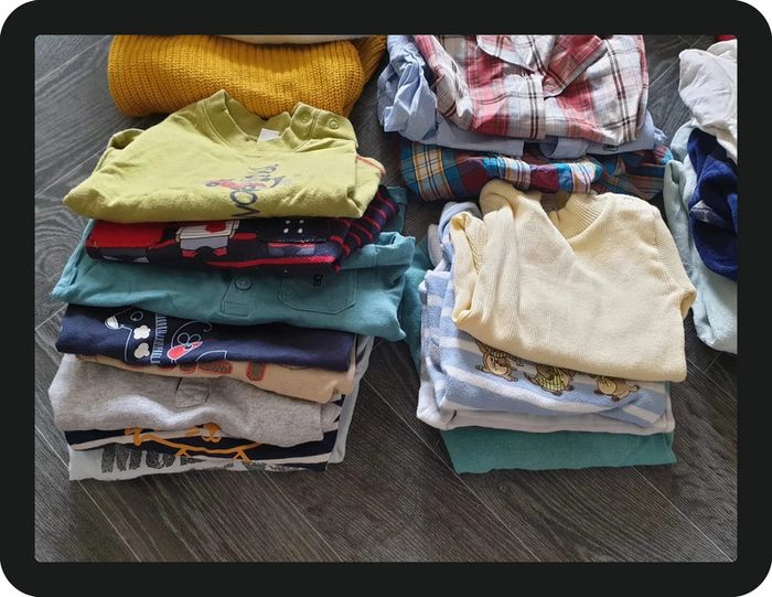 Lot de 33 vêtements hiver garçon 12 mois - photo numéro 8