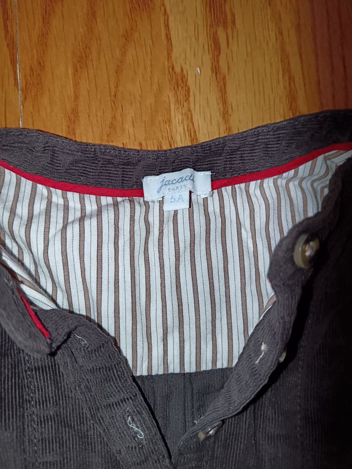 Robe velours 5 ans Jacadi - photo numéro 2