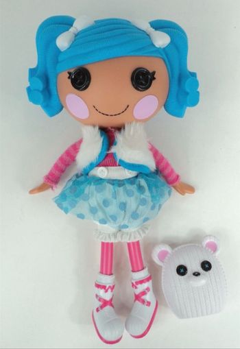 Poupée Lalaloopsy- première édition 2009 originale MGA - Fluff 'N' Stuff - 33 cm avec son ours polaire
