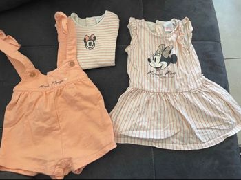 Lot été 12 mois Minnie