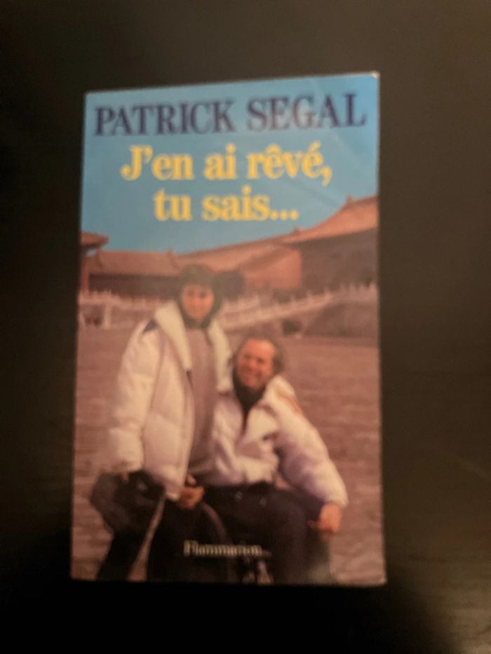 Livre. J'en ai rêvé, tu sais.